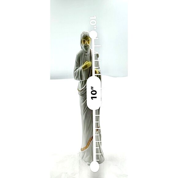 5 piece porcelain nativity scene by Holly Tree - Picture 7 of 9